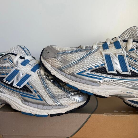 New Balance 1906 R Silver Metallic/Blue Men Sneakers - SZ  7 D- W 8.5